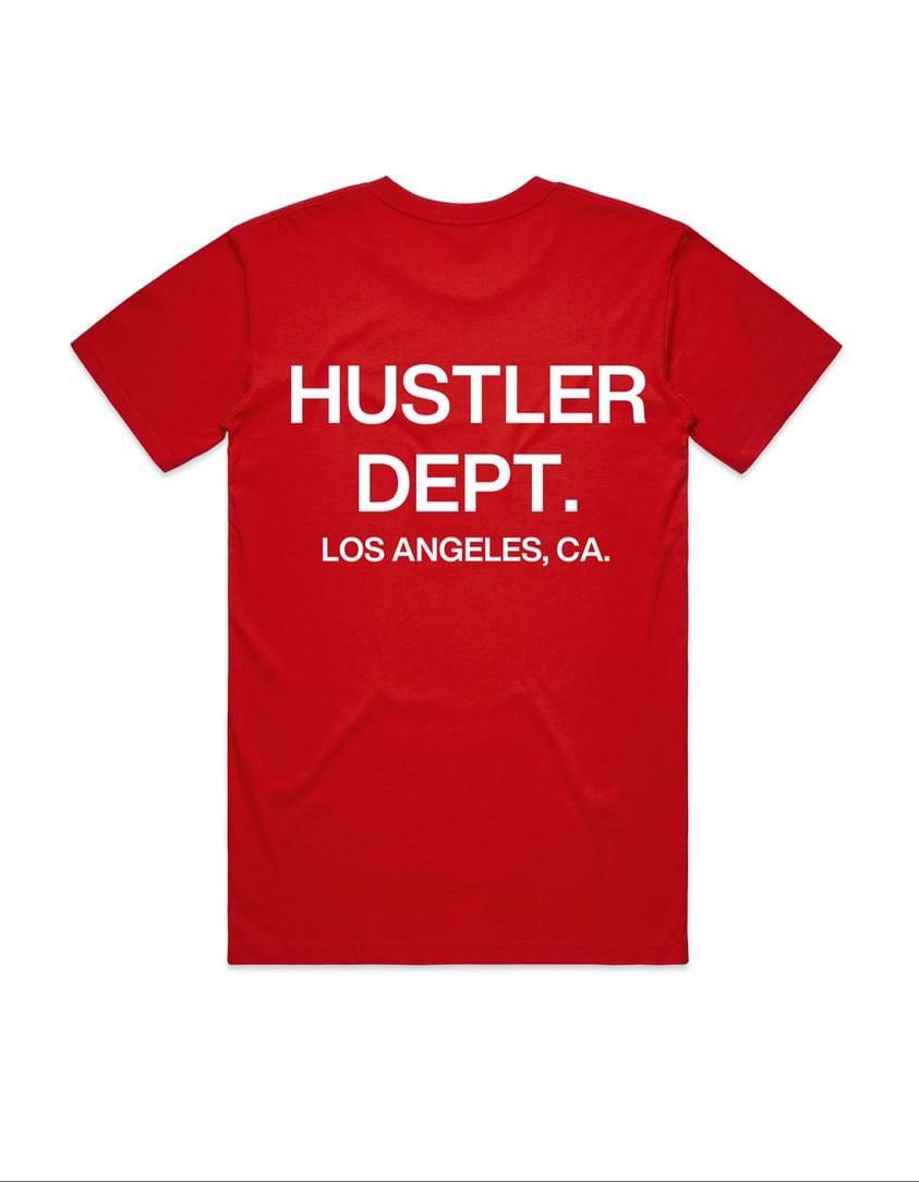 RED HUSTLER DEPT SHIRT