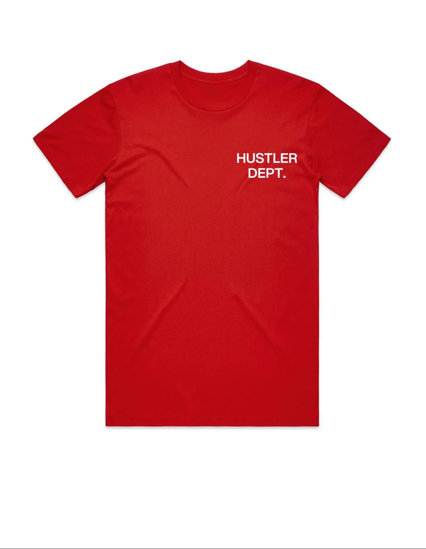 RED HUSTLER DEPT SHIRT